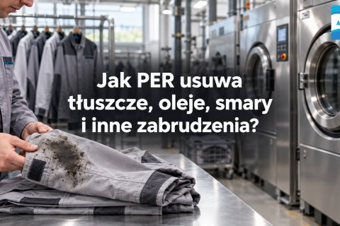 Jak PER usuwa tłuszcze, oleje, smary i inne zabrudzenia?