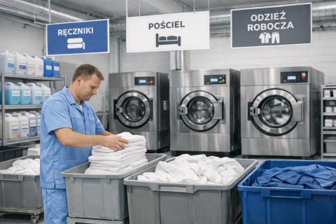 Jak prać skutecznie, wydajnie i bez reklamacji w profesjonalnych pralniach?