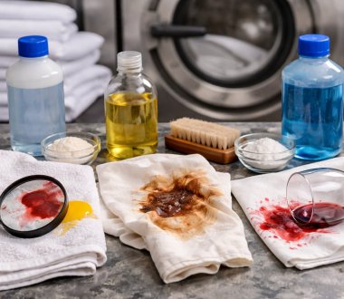 Plamy organiczne, tłuszczowe i barwnikowe – czym różnią się w usuwaniu i co powinieneś wiedzieć