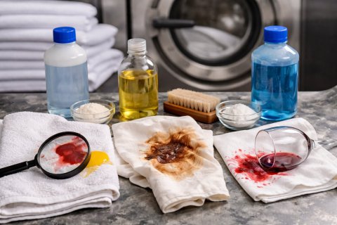 Plamy organiczne, tłuszczowe i barwnikowe – czym różnią się w usuwaniu i co powinieneś wiedzieć