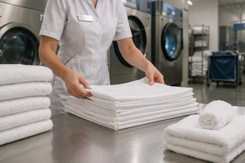 Standard czystosci a pralnia hotelowa