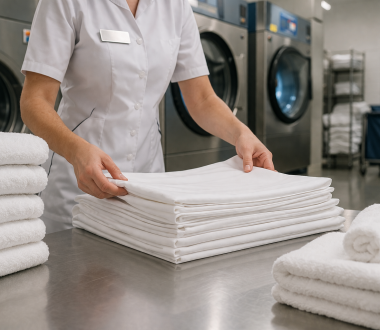 Standard czystości w hotelu zaczyna się w pralni – czego goście nie widzą, a co oceniają